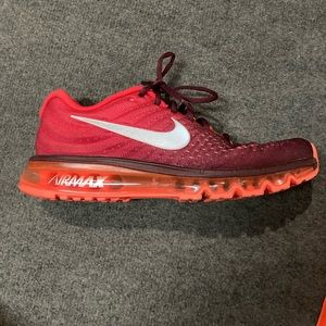 Pink AirMax running shoes